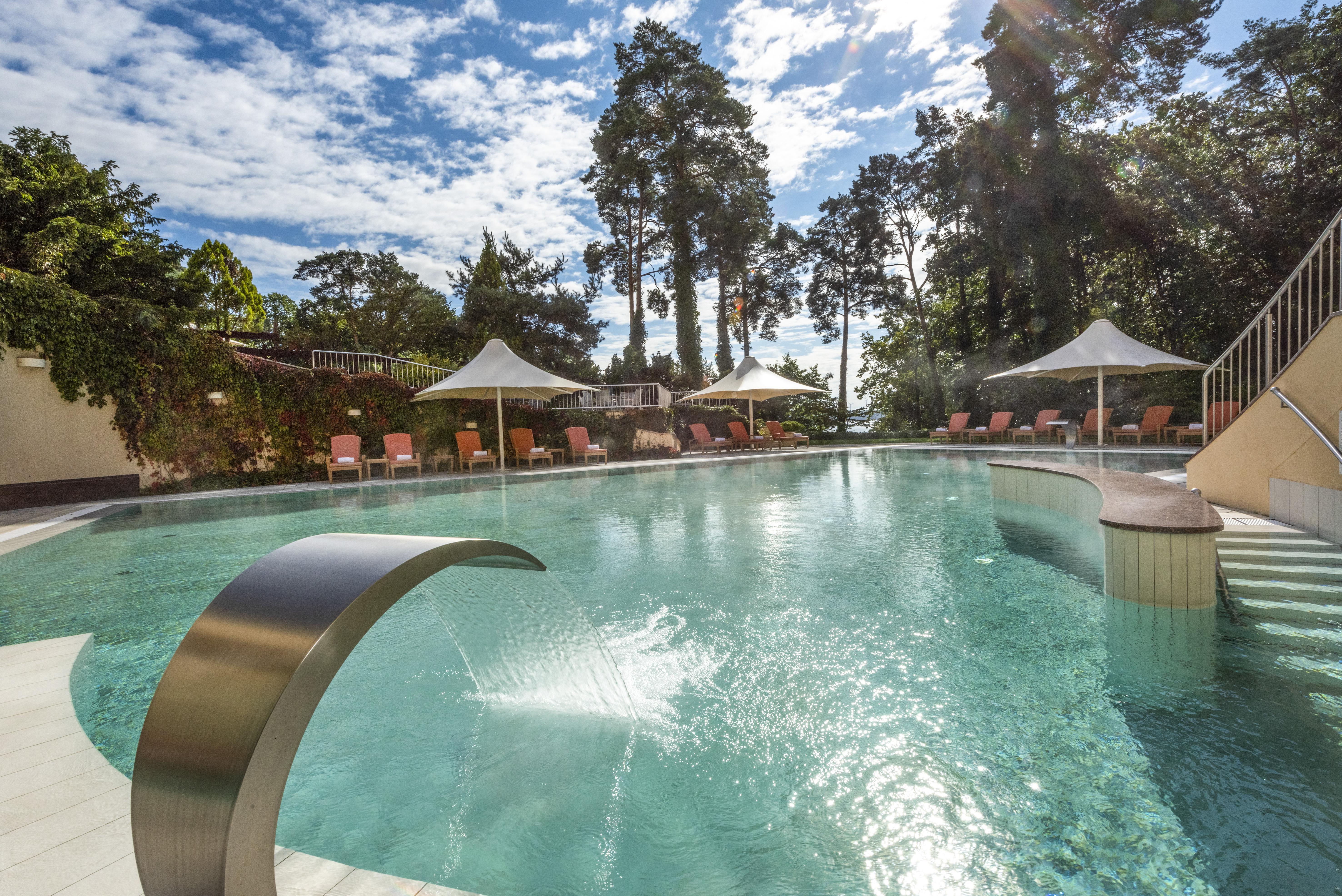 Precise Resort Bad Saarow Esterno foto The pool at the hotel
